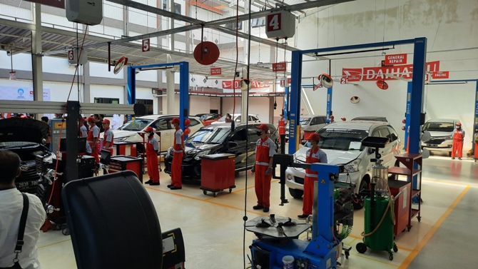 Bengkel Siaga Daihatsu Dikunjungi Lebih Dari 12 Ribu Pemudik