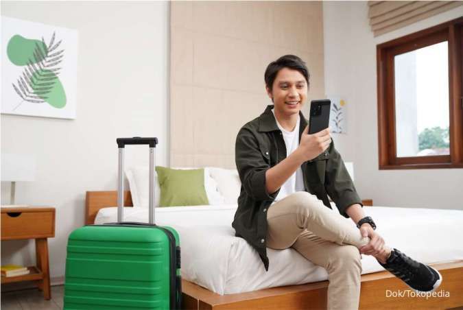 Tokopedia Ungkap Tren Traveling Kuartal I 2022,Tiket Pesawat, Kereta Api &Hotel Laris