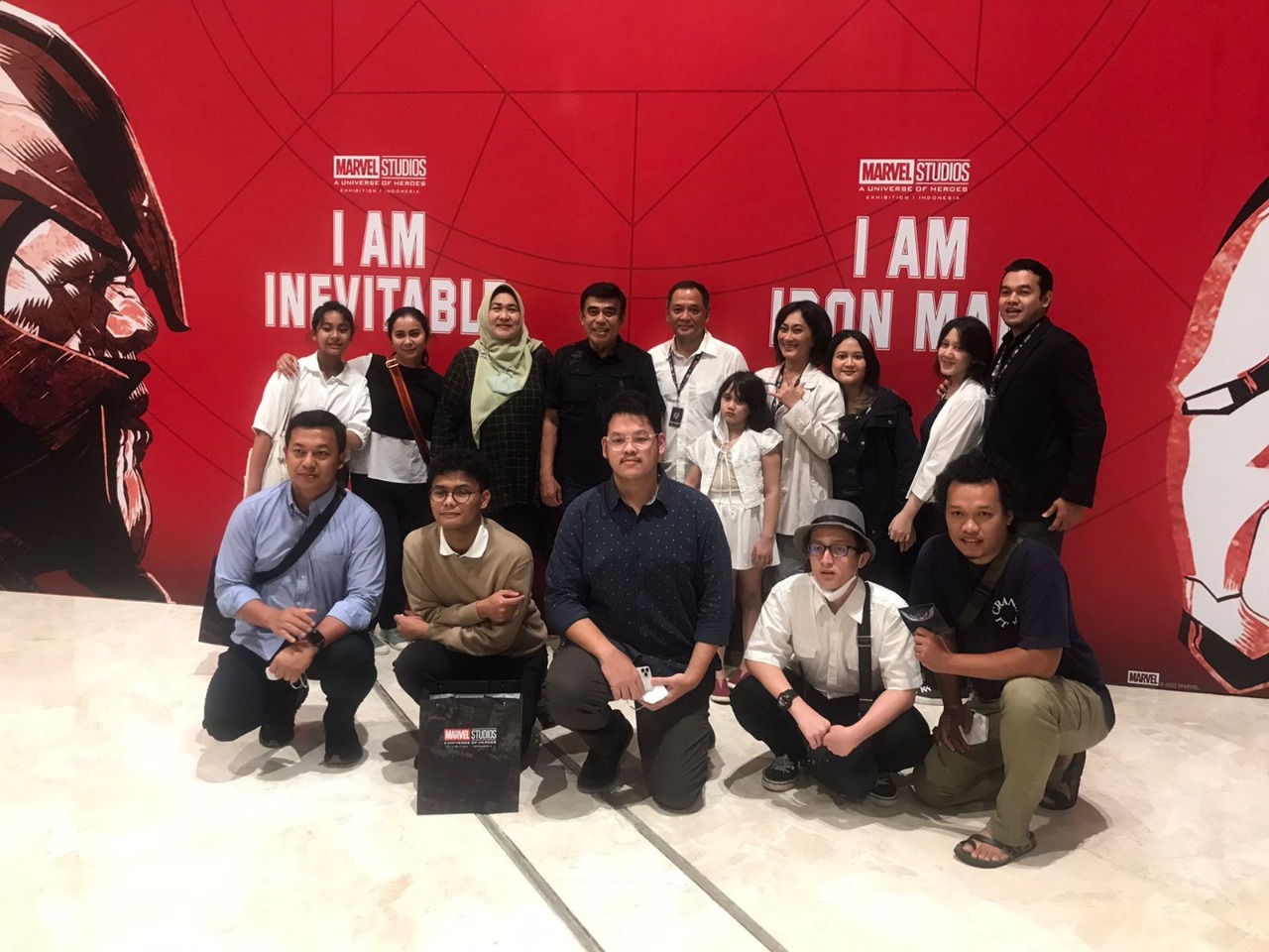 Sejumlah Tokoh Nasional Hadiri Event “Marvel Studios” : A Universe of Heroes Exhibition Indonesia”