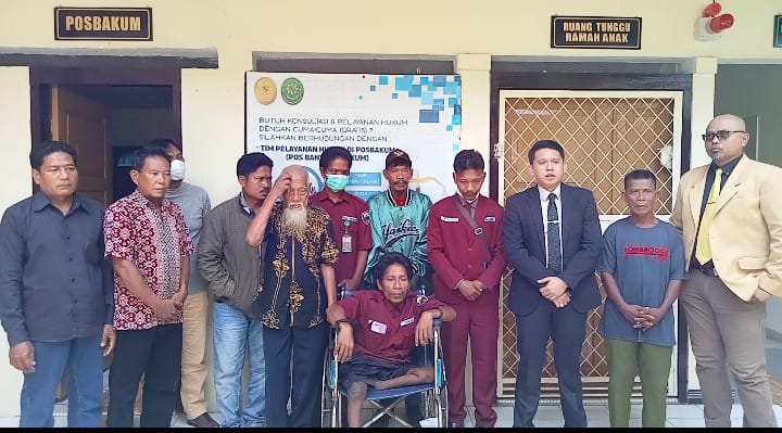 Sidang mediasi SAD bukit 12 Kejasung dengan tergugat PT.SDM dan PT.APL.