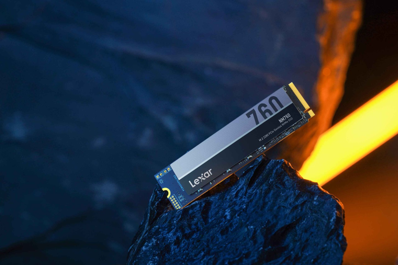 Lexar Meluncurkan New SSD PCIe Gen4x4 NVMe M.2 2280 NM760