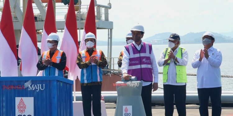 Presiden Jokowi Resmikan Terminal Kijing Pelabuhan Pontianak di Kabupaten Mempawah 1 Terminal Kijing