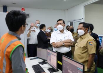 Mendagri dan Menko Marves Kunjungi PLTSa Merah Putih dan RDF Plant Bantargebang