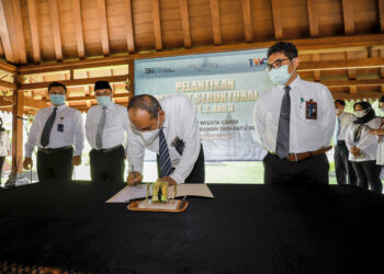 PT TWC Gelar Pelantikan Pejabat Struktural Perusahaan