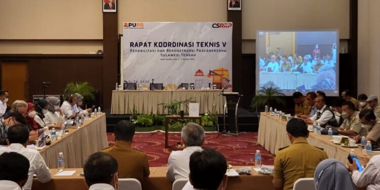 Kementerian PUPR Terus berkolaborasi dengan Pemerintah Daerah Selesaikan Pembangunan Huntap Sulteng