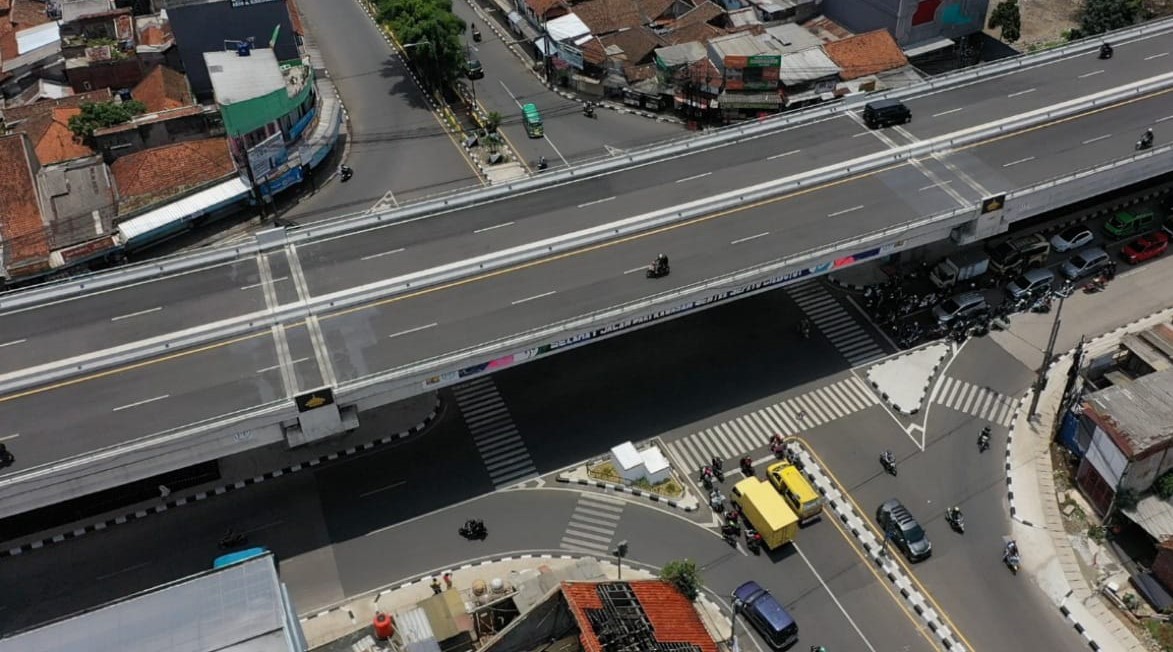 kopo - Kementerian PUPR dan Pemprov Jabar Resmi Operasionalkan Flyover Kopo