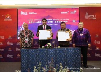 Kolaborasi Telkom & Indosat Ooredoo Hutchison Akselerasi Pertumbuhan Ekonomi Digital
