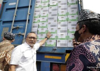 Tembus Pasar Australia, Mendag Lepas Ekspor Perdana Ikan Sarden Kaleng Rp 42,4 miliar
