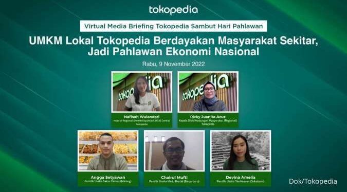 Hari Pahlawan, Inisiatif Hyperlocal Tokopedia Dukung UMKM Lokal Jadi Pahlawan Ekonomi 1 Tokopedia