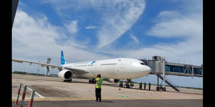 Garuda Operasikan Penerbangan Umrah dari Bandara Kertajati