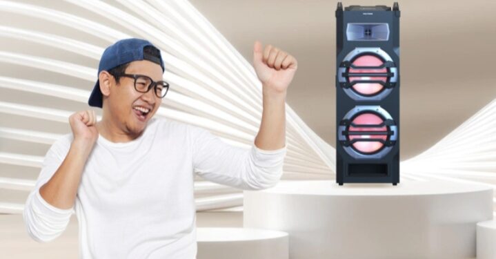Polytron Rilis Trolley Speaker Portable PTS 12KF25