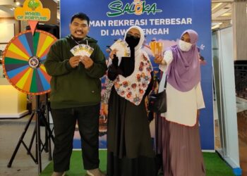 Saloka Theme Park Roadshow Mall To Mall Tiba Di Tujuan Terakhirnya, Kota Semarang 4 Saloka Theme Park