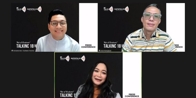 Tantangan Komunikasi di Era Digital, TALKINC Ajak Masyarakat Jaga Kepedulian Lewat Act of Kindness di Ulang Tahun Ke-18 1 Talkinc