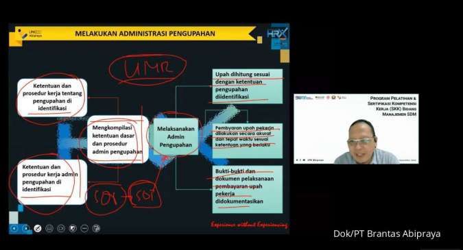 Tingkatkan SDM, Brantas Abipraya Gelar Pelatihan & Sertifikasi Kompetensi Kerja (SKK) 1 Brantas Abipraya
