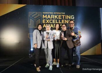 Kopi Kenangan Hanya Untukmu Raih Tiga Penghargaan di Ajang Marketing Excellence Award 6 Kopi Kenangan