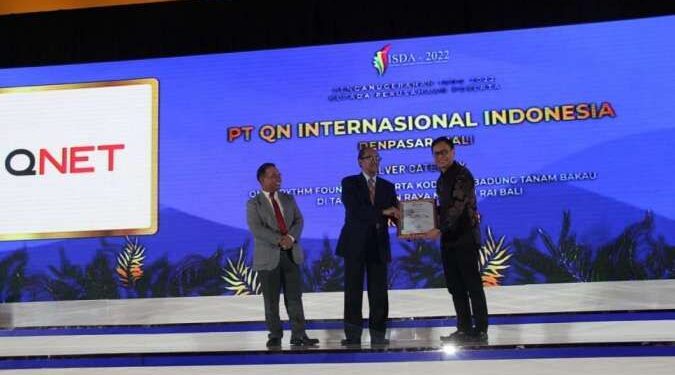 Tanam Ribuan Bakau Bersama Kodim 1611 Badung di Pesisir Bali, QNET ISDA Award 2022 1 QNET ISDA Award 2022