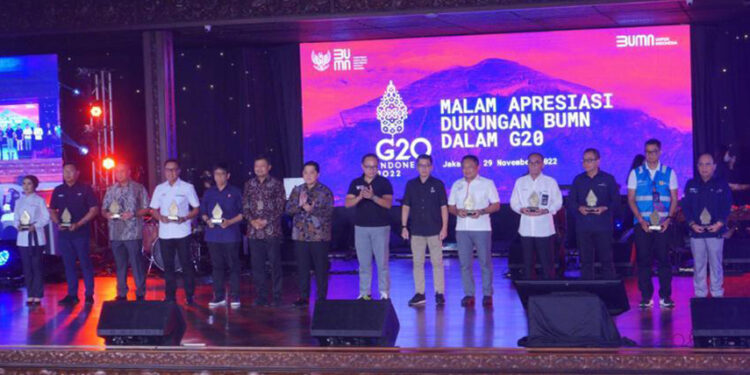 Angkasa Pura I Terima Apresiasi dari Menteri BUMN 1 PT Angkasa Pura I