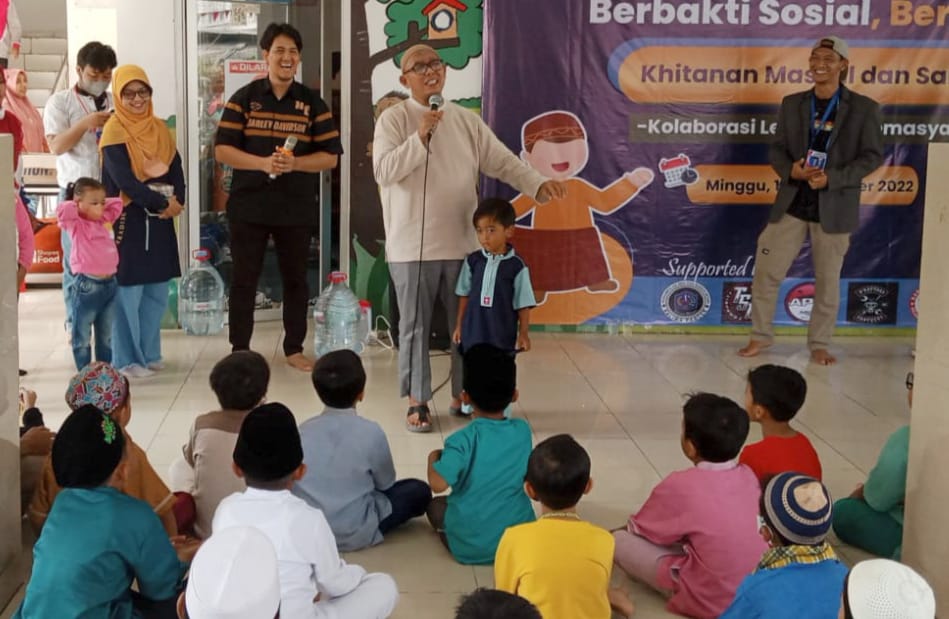 IMG 20221222 WA0004 - Kolaborasi Aksi Sosial Bahariwan 45 dengan Komunitas Motor Memuliakan Anak Yatim dan Dhuafa