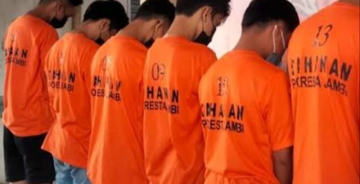 Puluhan kasus Geng Motor Ditangani Polesta Jambi 1 Geng Motor