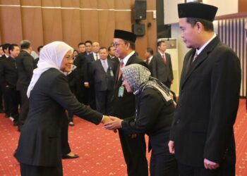 Untuk Meningkatkan Kinerja, Menaker Lantik Pejabat Baru