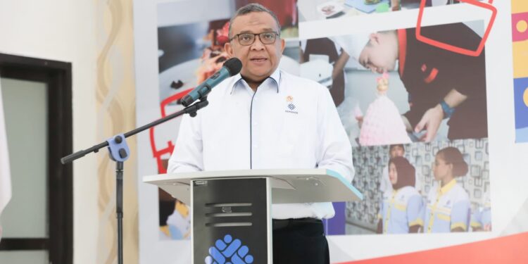 Wamenaker Resmikan Pembukaan Pelatihan Berbasis Kompetensi di BBPVP Medan