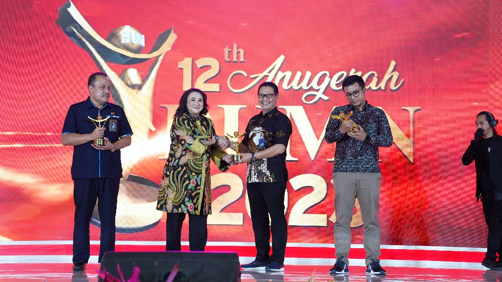Anugerah BUMN 2023: Pos Indonesia Meraih 3 Penghargaan 3 Pos Indonesia