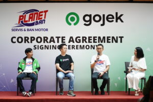 Planet Ban Perkuat Kerja Sama Strategis dengan Gojek 2 PT Surganya Motor Indonesia (Planet Ban),