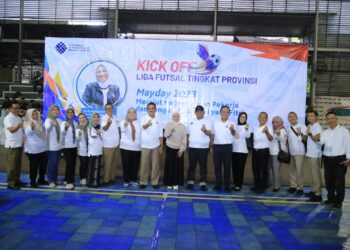 Jelang Peringatan Mayday 2023, Menaker Ida Resmikan Kompetisi Liga Futsal Pekerja Tingkat Provinsi di Jakarta