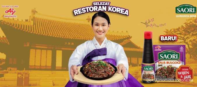 Ajinomoto Luncurkan SAORI Saus Bulgogi, Bikin Hidangan Korea di Rumah Lebih Praktis 1 PT AJINOMOTO INDONESIA (Ajinomoto)