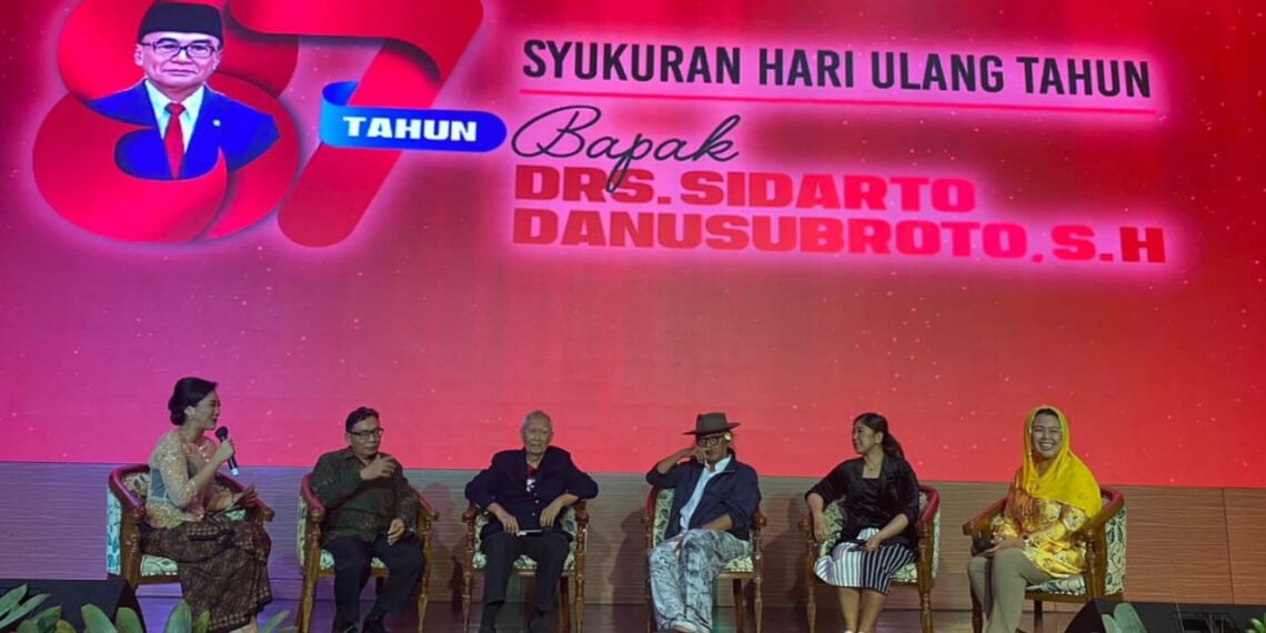 Ganjar Pranowo Minta Maaf Tak Hadir Lewat Video 1 Sidarto Danusubroto