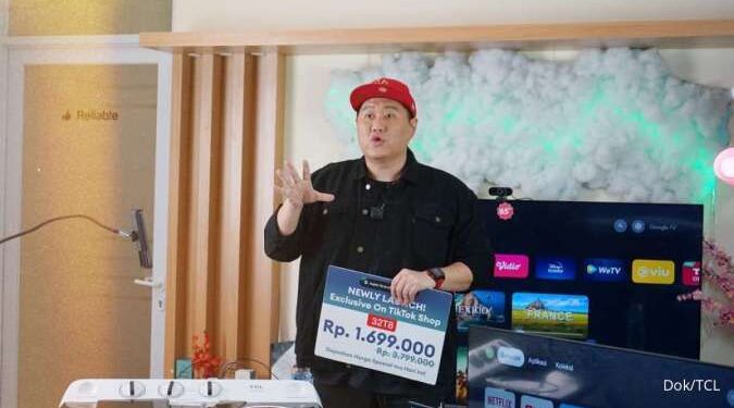 Beli TV Android, Banjir Hadiah di TCL TikTok Super Brand Day 1 TCL