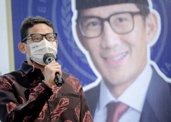 Menparekraf Sandiaga Salahudin Uno