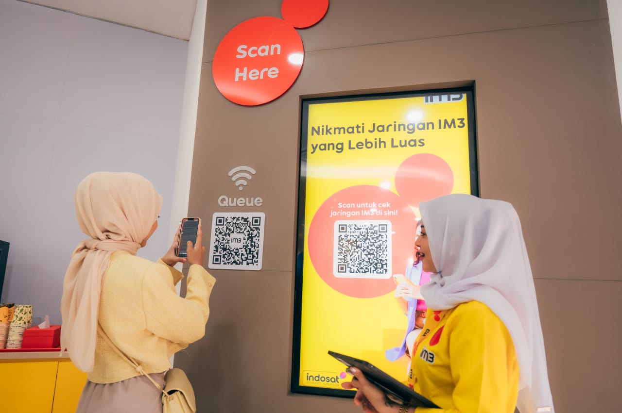 c37ce110 d862 4907 b54b 099ac8bc114c - Hadir Dengan Wajah Baru dan Pelayanan yang Lebih Terdigitalisasi, 32 Gerai IM3 Siap Melayani Pelanggan Seluruh Indonesia