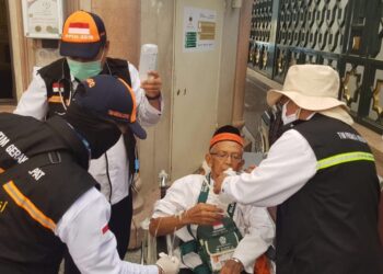 Ilustrasi petugas kesehatan haji