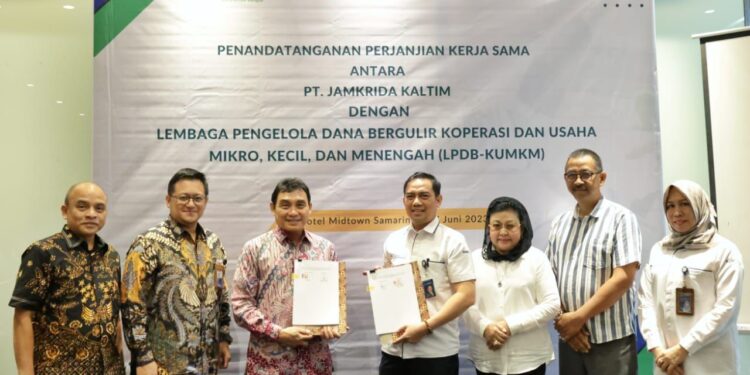 Permudah Koperasi Akses Dana Bergulir, LPDB-KUMKM Gandeng PT Jamkrida Kaltim