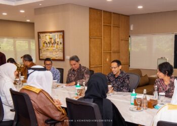 Pertemuan Kemendikbuddikti dengan rombongan Pemerintah Qatar