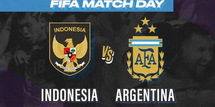 Ilustrasi Indonesia vs Argentina