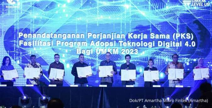Amartha Berkolaborasi dengan Kemkominfo Tingkatkan Digitalisasi UMKM di Pedesaan 1 PT Amartha Mikro Fintek