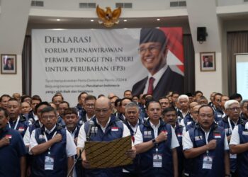 Deklarasi dukungan purnawirawan TNI-Polri untuk Anies Baswedan