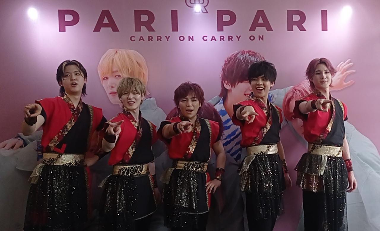 IMG 20230703 WA0012 - Sudah Beradaptasi, Boyband Asal Jepang, Pari Pari Siap Berkarir di Indonesia