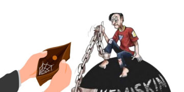 Ilustrasi kemiskinan