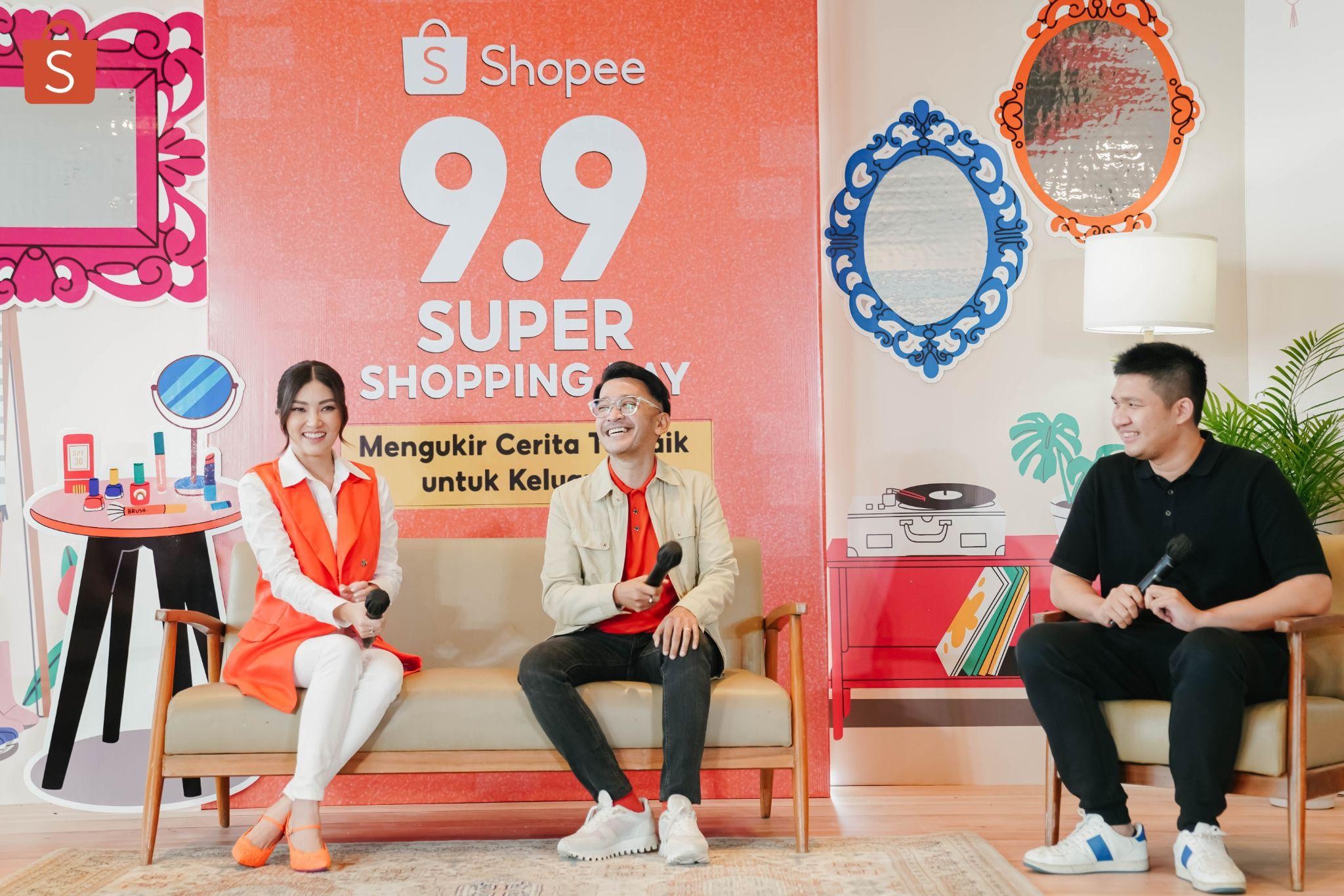 Rayakan Kemeriahan Shopee 9.9 Super Shopping Day, Ruben Onsu & Sarwendah Bagikan Kisah Mengukir Cerita Terbaik Untuk Keluarga 2 Shopee