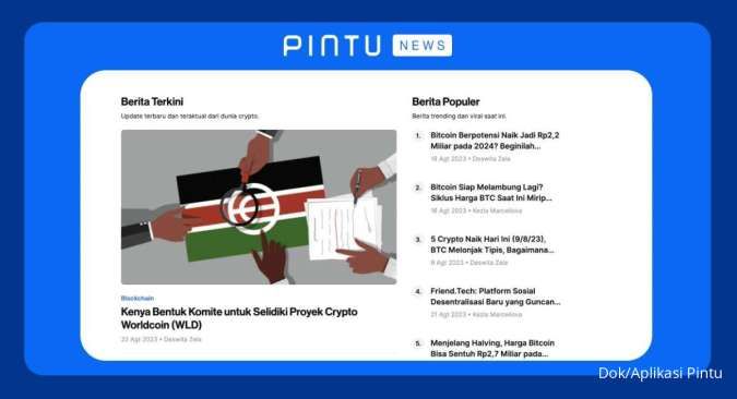 Pintu News Sedia Informasi&Edukasi Lengkap, Seiring Meningkatnya Industri Crypto&Web3 1 Pintu News