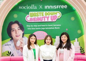 Sociolla & INNISFREE Lakukan Inisiatif Waste Down Beauty Up, Kurangi Sampah 1 Sociolla