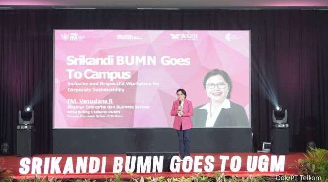 Dorong Kepemimpinan Perempuan, Telkom Hadiri Srikandi BUMN Goes to Campus 1 PT Telkom Indonesia (Persero) Tbk (Telkom)