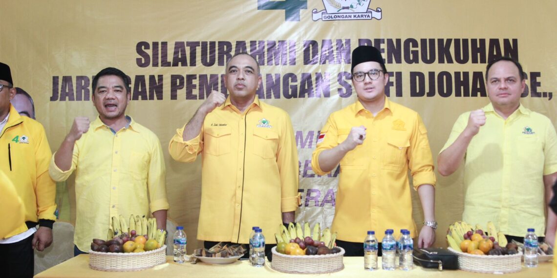 Muda, Berani Dan Merakyat, Bacaleg DPRD DKI Partai Golkar Syafi Djohan Kukuhkan Jaringan Pemenangan 1 Muda, Berani Dan Merakyat, Bacaleg DPRD DKI Partai Golkar Syafi Djohan Kukuhkan Jaringan Pemenangan