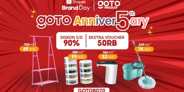 GOTO Living Hadirkan Brand Day Bersama Shopee 1 GOTO Living