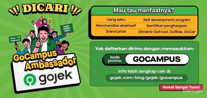 Gojek Luncurkan GoCampus Ambassador, Mudahkan Hidup Mahasiswa lewat Solusi Hemat 1 gojek
