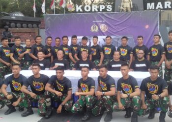 Picsart 23 09 15 11 24 15 259 - Sambut HUT ke 78, Korps Marinir TNI AL Gelar Kompetisi MMA TARUNGGA Dankormar Fighting Championsip 2023