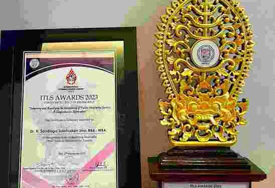 Menparekraf Raih ITLS Awards 2023, Tokoh Inspiratif Pengembang Pariwisata Berkelanjutan di Bali 1 ITLS Awards 2023